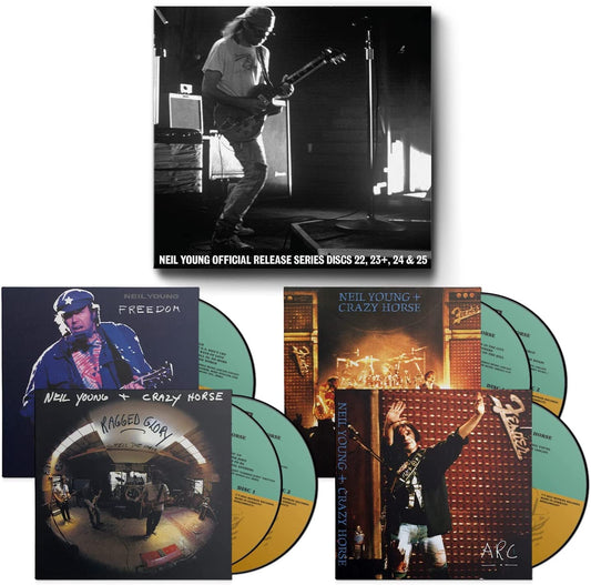 Neil Young Official Release Series Volume 5 box set with CDs and album artwork.