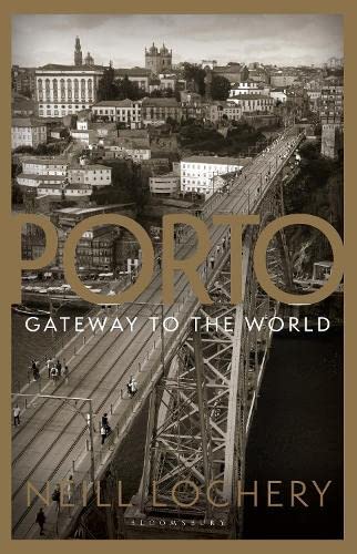 Book cover depicting Porto city skyline and Dom Luís I Bridge.