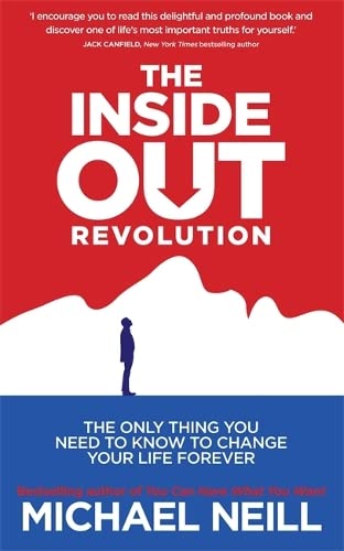 Book cover with red top, blue bottom, and a silhouette of a person standing.