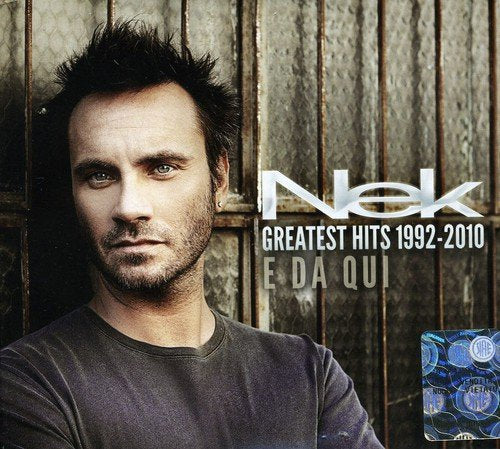 CD cover featuring portrait of singer Nek with album title text.