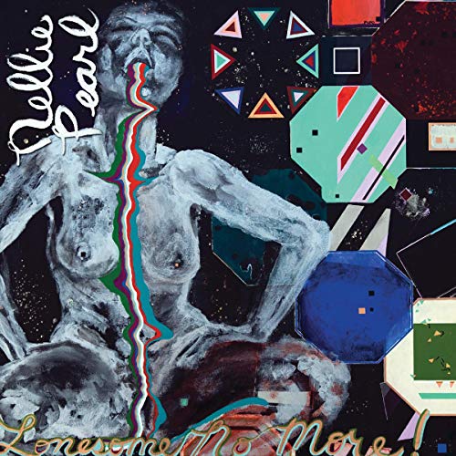 Album cover: painted figure with geometric shapes and text "Nellie Pearl.