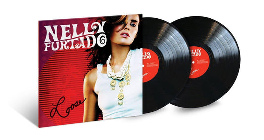 Nelly Furtado’s “Loose” vinyl 2LP with portrait cover art.