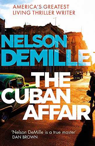 Book cover: "The Cuban Affair" by Nelson DeMille, featuring a Cuban street scene.