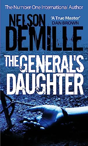 Book cover for “The General’s Daughter” with a hand and gun imagery.