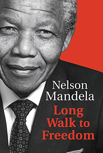 Book cover featuring a portrait of Nelson Mandela and the title text.