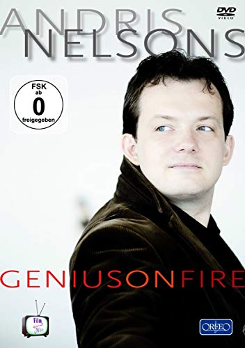 DVD cover featuring portrait of conductor Andris Nelsons in a jacket.