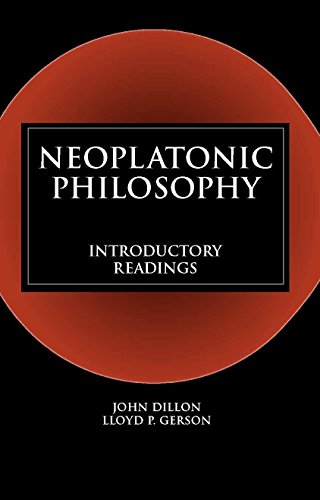 Book cover: "Neoplatonic Philosophy" by John Dillon and Lloyd P. Gerson.