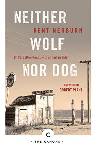 Book cover with a weathered garage and gas pumps in a rural landscape.