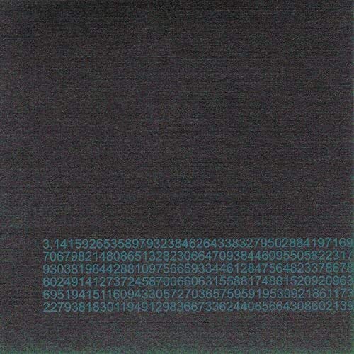 Black CD case with dense, small, green numerical text covering the surface.