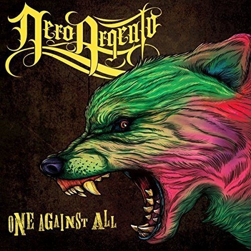 Album cover for Neroargento: a snarling wolf’s head in vibrant colors.