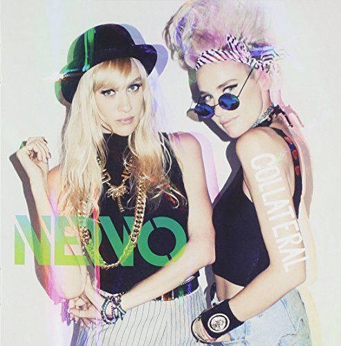 CD cover for “Collateral” featuring two models in 1980s fashion.