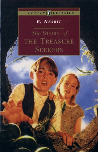 Book cover: children looking into a dark, earthy hole.