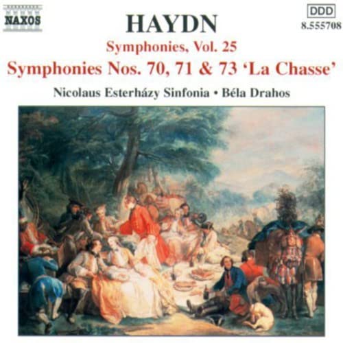 CD cover featuring a classical painting with people and horses in a pastoral scene.