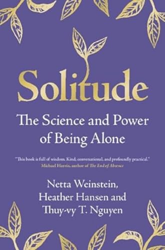 Book cover with purple background, gold text, and gold leaf illustrations.
