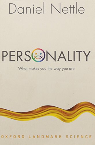 Book cover for Personality by Daniel Nettle with a rainbow face icon and wavy line.