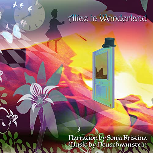 Album cover featuring Alice in Wonderland imagery with a small blue door.