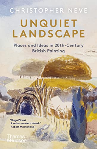 Book cover featuring an impressionistic painting of a rolling landscape with trees and text.