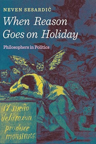Book cover: dark blue background with owls, a figure, and text.