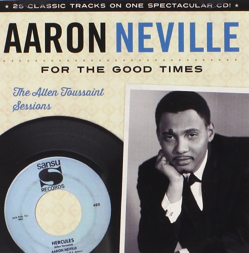 Aaron Neville album cover featuring a portrait and record label.