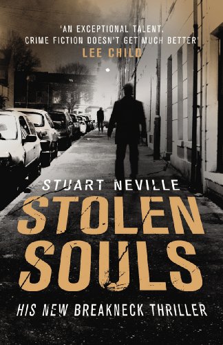 Book cover showing a man walking down a dark, narrow street between parked cars.