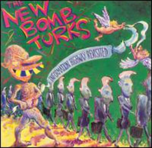 CD cover for The New Bomb Turks’ “Information Highway Revisited” album.