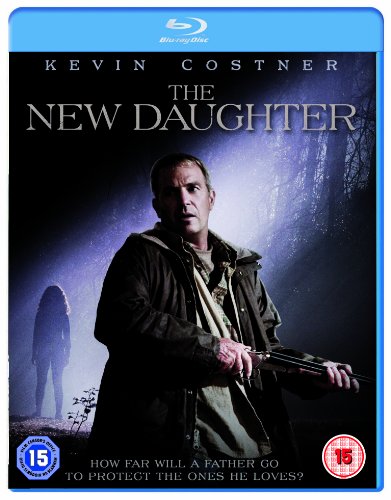 Blu-ray cover art featuring Kevin Costner holding a shotgun in a dark, forested setting.