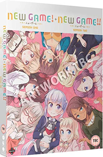 DVD cover featuring anime characters lying in a circle on a pink background.