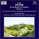 CD cover for Spohr string quintets, featuring a landscape painting.