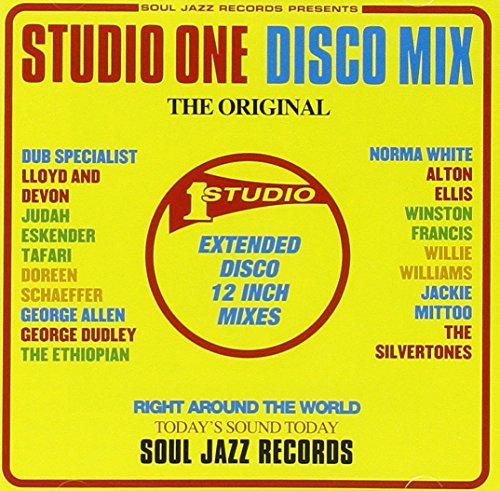 Yellow vinyl record cover with red and black text, featuring a red "1" logo.