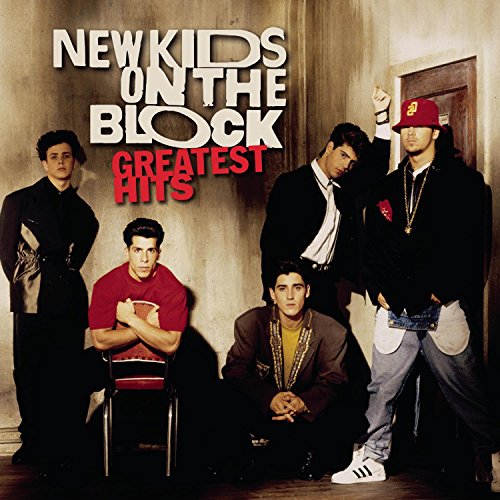 New Kids on the Block album cover featuring the band members posing.