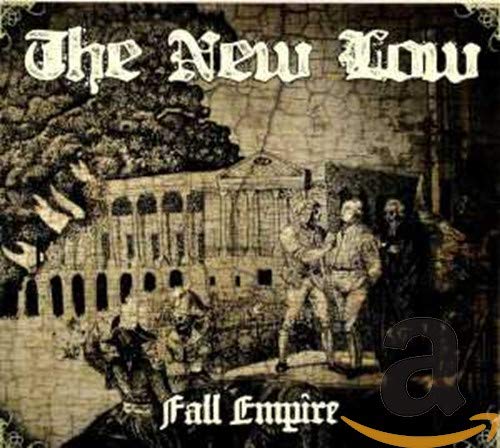 CD cover for The New Low’s “Fall Empire” with figures and architecture.