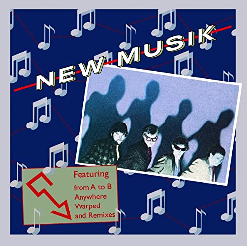 CD cover for New Musik’s “From A To B – The Sony Years” album.