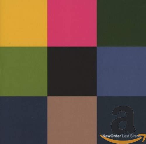 Album cover featuring a three-by-three grid of nine different solid colored squares.
