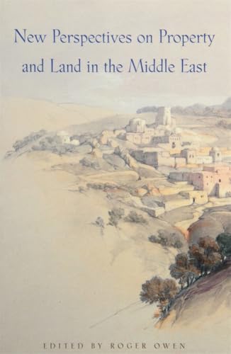 Book cover with a painting of a Middle Eastern village landscape.