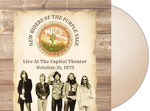Vinyl record of New Riders of the Purple Sage live album, 1975.