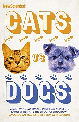 Book cover featuring a cat, dog, and the words "Cats vs Dogs".
