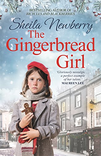Book cover featuring a young girl in a coat holding a gingerbread man.