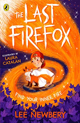Book cover: a boy with a red cap and a small orange fox.