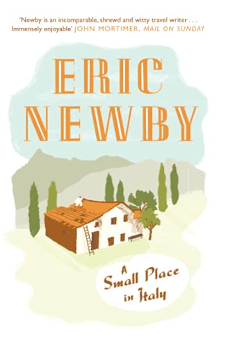 Book cover: illustrated Italian farmhouse with title "A Small Place in Italy.