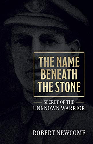 Book cover: grayscale portrait of a soldier with title text overlay.