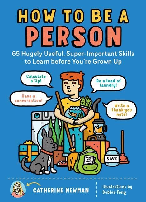Book cover with illustrated scenes depicting everyday life skills for young adults.