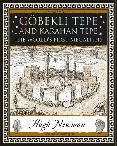 Book cover illustration of ancient stone megaliths in a circular arrangement by Hugh Newman.
