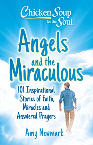 Book cover with blue sky, white clouds, and a man walking towards light.