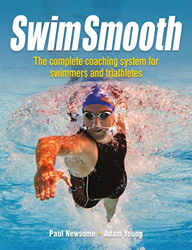 Book cover: swimmer in motion, with title "Swim Smooth.