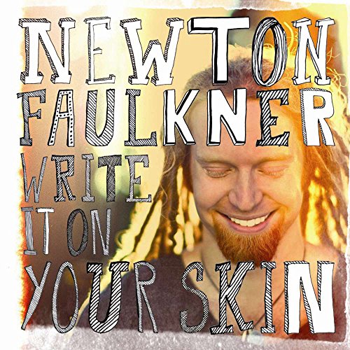Newton Faulkner album cover: a man with red hair and beard smiles.