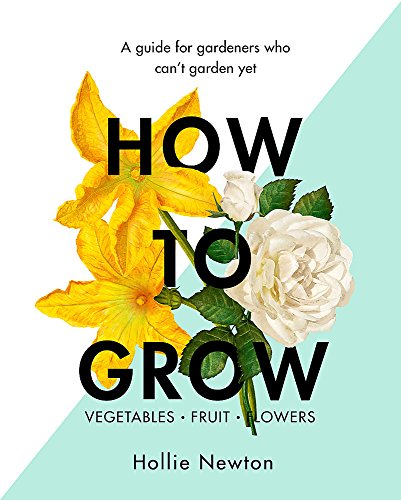 Book cover with yellow squash blossom, white rose, and bold text.
