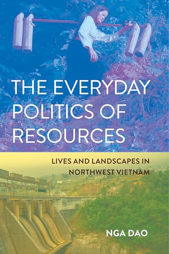 Book cover featuring a woman carrying baskets and a hydroelectric dam in Vietnam.