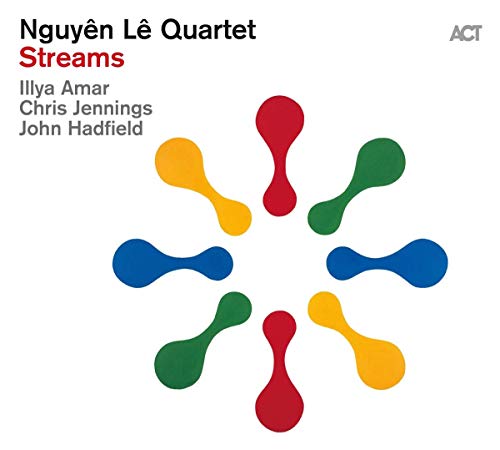 “Streams” CD cover: abstract colorful shapes surround album and artist names.
