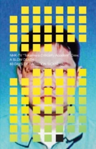 Book cover with a pixelated portrait of a man and yellow squares.