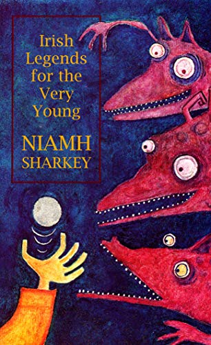 Book cover with three red monsters and a hand reaching for a white orb.